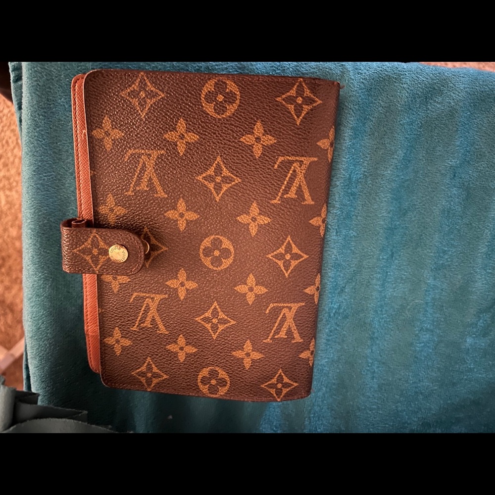 Louis Vuitton PM 7x5 agenda from the 1980’s.